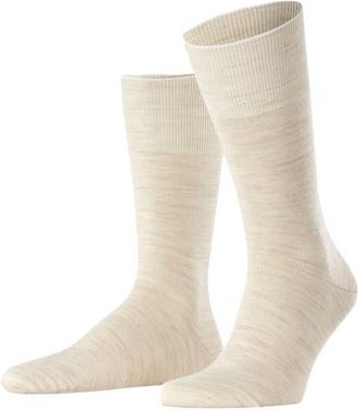 Falke Airport Wool Blend Socks in Beige Melange at Nordstrom, Size Medium
