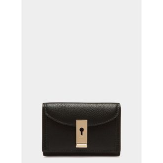 Bally Lock Me Wallet In Leather in Black at Nordstrom