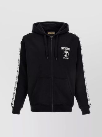 Moschino double question mark hoodie