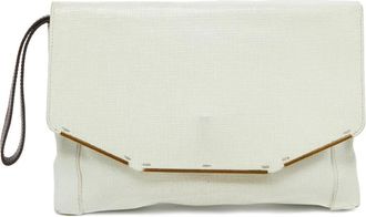Lanvin Clutch in pelle - Bianco