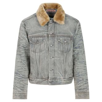 Acne Studios Denim jas - Heren - Jassen - Blauw - Maat: S/M Denim