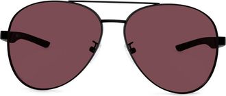 Ferrari pilot-frame sunglasses - unisex - Metal - 60 - Black