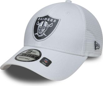 New Era 9Forty Trucker Cap - Homefield Las Vegas Raiders - One Size White
