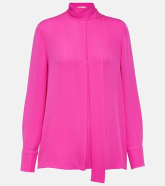 Valentino Blusa in georgette di seta