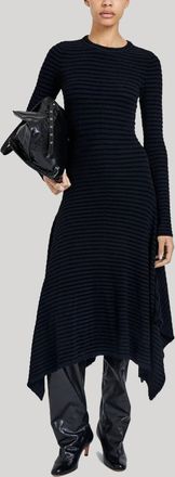 Proenza Schouler Womens Didi Dress In Navy/black