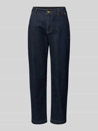 Buena Vista Baggy Fit Jeans in verk&uuml;rzter Passform Modell BARREL in Dunkelblau, Gr&ouml;&szlig;e XS