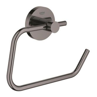 GROHE Essentials Closetrolhouder - hard graphite (antraciet)