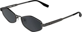 Karl Lagerfeld Zonnebril met geometrisch montuur - Dames - Zonnebrillen - Zwart - 54 MM - Accessoires