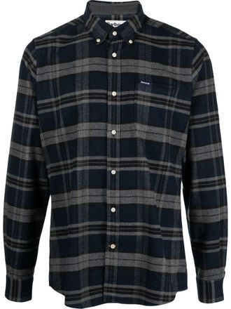 Barbour Geruit overhemd - Blauw