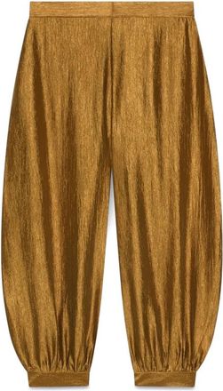Fiorella Rubino Balloon Arabesque Pants - Dames - Broeken - Geel - XL - Nylon - Broeken