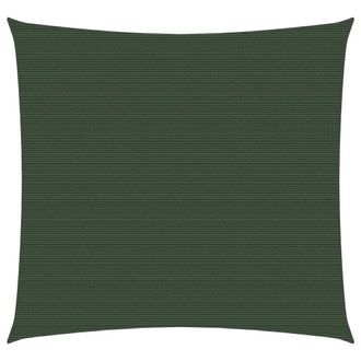 Berkfield Home Sunshade Sail 160 g/m &sup2; Dark Green 3.6x3.6 m HDPE