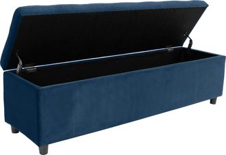 HOME AFFAIRE Bettbank »Abgesteppt« Mit Stauraum, auch als Garderobenbank geeignet, Polsterbank