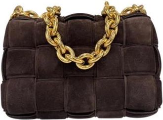 Bottega Veneta Chain Padded Cassette - Dames - Schoudertassen - Bruin - ONE Size - Tassen