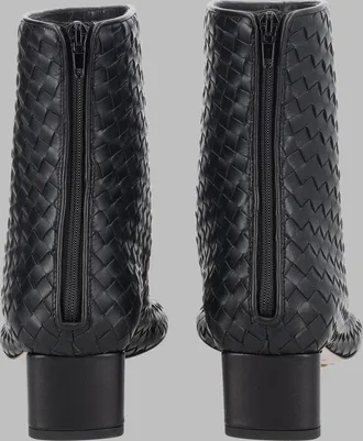 Bottega Veneta Cherry Ankle Boots - Black