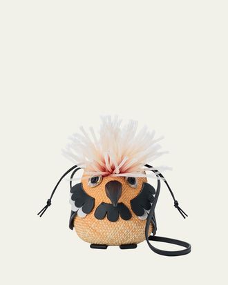 Loewe x Paulas Ibiza Woven Bird Crossbody Bag