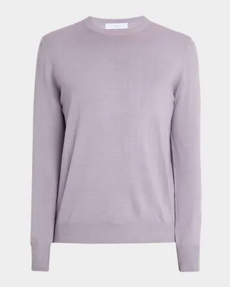 Boglioli Men & apos;s Wool Knit Classic-Fit Crewneck Sweater