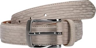 Rehab Belt Stones - Heren - Accessoires - Wit - Maat: 115 CM Su&egrave;de