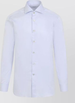 Kiton long sleeve shirt button down collar