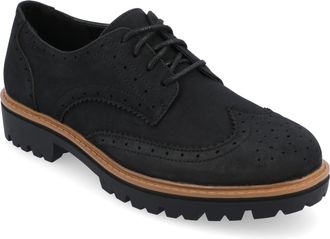 Journee Collection Women & apos;s Claudiya Medium and Wide Width Oxford