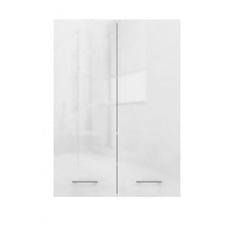 Topeshop Hucoco - Nellio - Mueble De Ba&ntilde;o De Pared - Mueble De Ba&ntilde;o Suspendido - Dimensiones 64x30x90 - Almacenamiento De Ba&ntilde;o