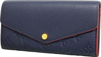 Louis Vuitton Marine Rouge Long Wallet (Bi-Fold) (Pre-Owned)