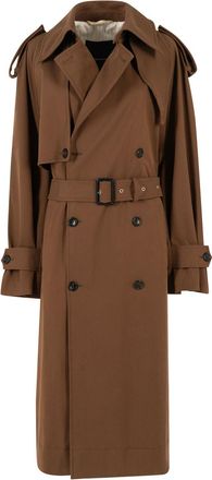 Federico Cina Trench Oversize In Cotone-Donna