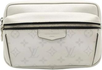 Louis Vuitton Pre-owned Belt Bags, male, White, Size: ONE SIZE Pre-owned Taigarama Outdoor Bum Bag