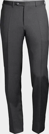 Canali Men & apos;s Pleated Wool Trousers