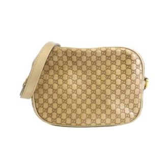 Gucci Pre-owned Cross Body Bags, female, Beige, Size: ONE SIZE Pre-owned Vintage Cross Body Bag