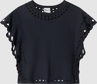 Isabel Marant Tee Shirt Odyle Faded Black