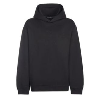 Dolce & Gabbana Heren, Sweatshirts & Hoodies, Zwart, Maat: 2XL Katoen