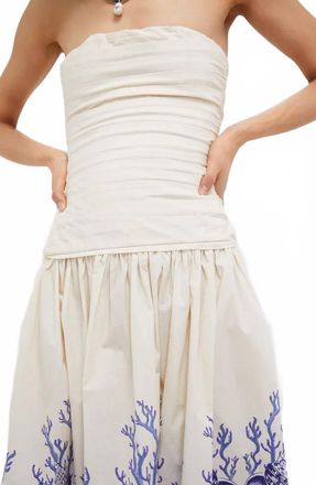 Carolina K Womens Malla Dress In Shell Cream