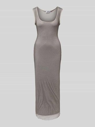 Amy Lynn Abendkleid mit U-Ausschnitt Modell Hunter in Mittelgrau, Gr&ouml;&szlig;e XS/S