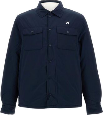 K-Way Blue Umbert Nylon Shirt