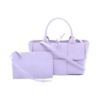 Bottega Veneta Pre-owned Tote Bags, female, Purple, Size: ONE SIZE Pre-owned Vintage Tote Bag