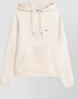 Tommy Hilfiger flag hooded top beach style pockets