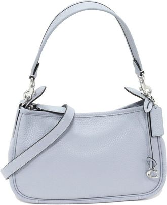 Coach CC437 Soft Pebble Leather 2way Shoulder Bag Handbag