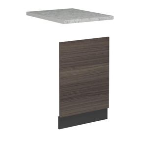 Vicco Frontal Para Lavavajillas R-line, Gris Noble, 45 Cm, Et M&aacute;rmol