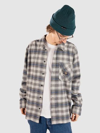 Dickies Forest Check Hemd grau