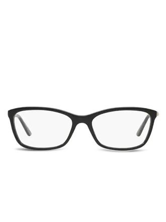 Versace Occhiali rettangolari - Nero