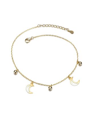 Rachel Glauber 14K Plated Charm Bracelet