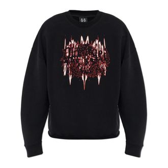 44 Label Group Sweatshirts, male, Black, Size: 2XL Logo Sweatshirt