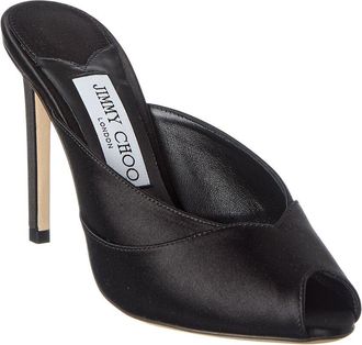 Jimmy Choo London Brigitte 100 Satin Sandal