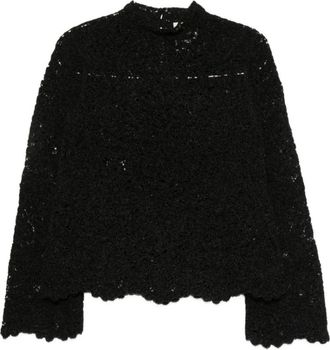 Semicouture Coltruien - Dames - Coltruien - Zwart - XS - Truien & Vesten