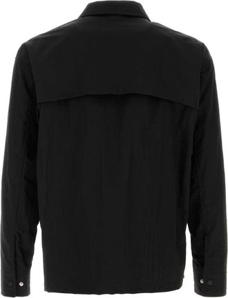 Herno Nylon Overshirt Jacket - Black
