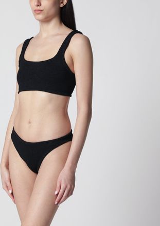 Hunza G Xandra black two-piece bikini