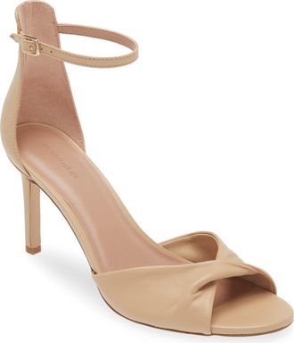 Nordstrom Anders Ankle Strap Sandal in Tan Candy at Nordstrom, Size 5.5