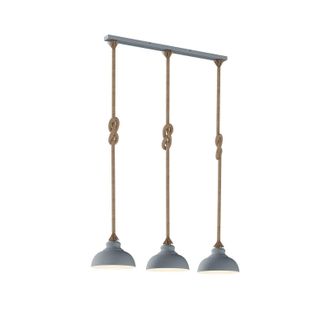Lindby Lindby L&aacute;mpara Colgante chaby En Gris De Metal