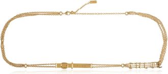 Chlo&eacute; Accessoires, Dames, Geel, ONE Size, Mini Sieraden Riem