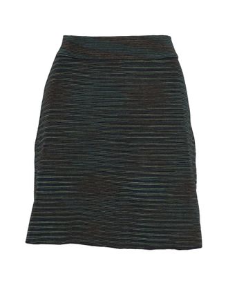 Missoni Missoni gestreepte minirok van groene wol